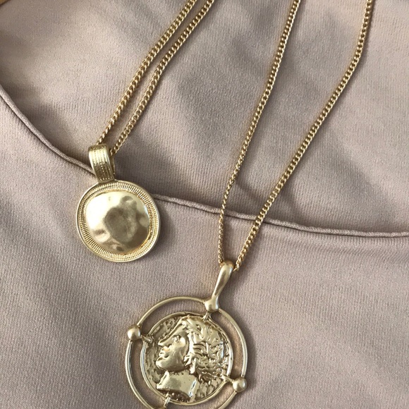 Last one -Coin chain layered necklace - Picture 4 of 6